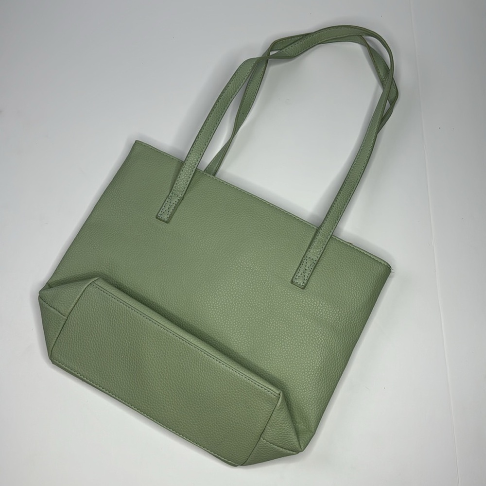 Alexis Bendel Sage Women’s Vegan Leather Chic Tote Everyday Handbag Purse - Picture 7 of 9